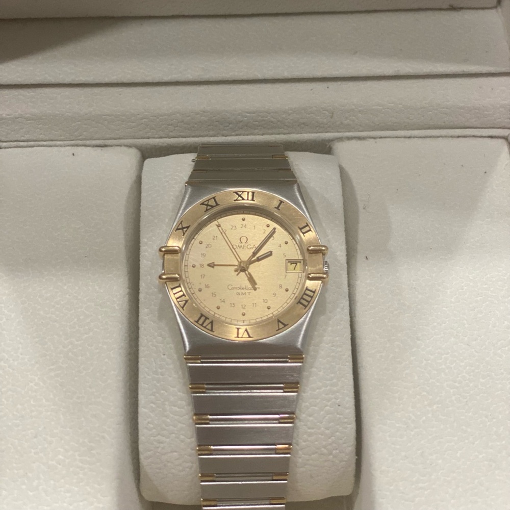🛑SOLD🛑 Omega Silver and Gold Watch